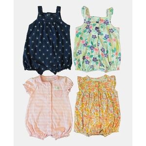 Carters Baby Girl Clothes Lot 3 Months Rompers Outfits Summer Shorts 1 PC Mouse
